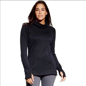 CALIA funnel neck sweatshirt with thumb hole